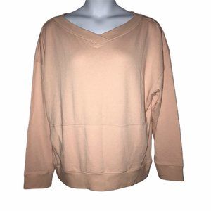Fabletics Peach Sweatshirt